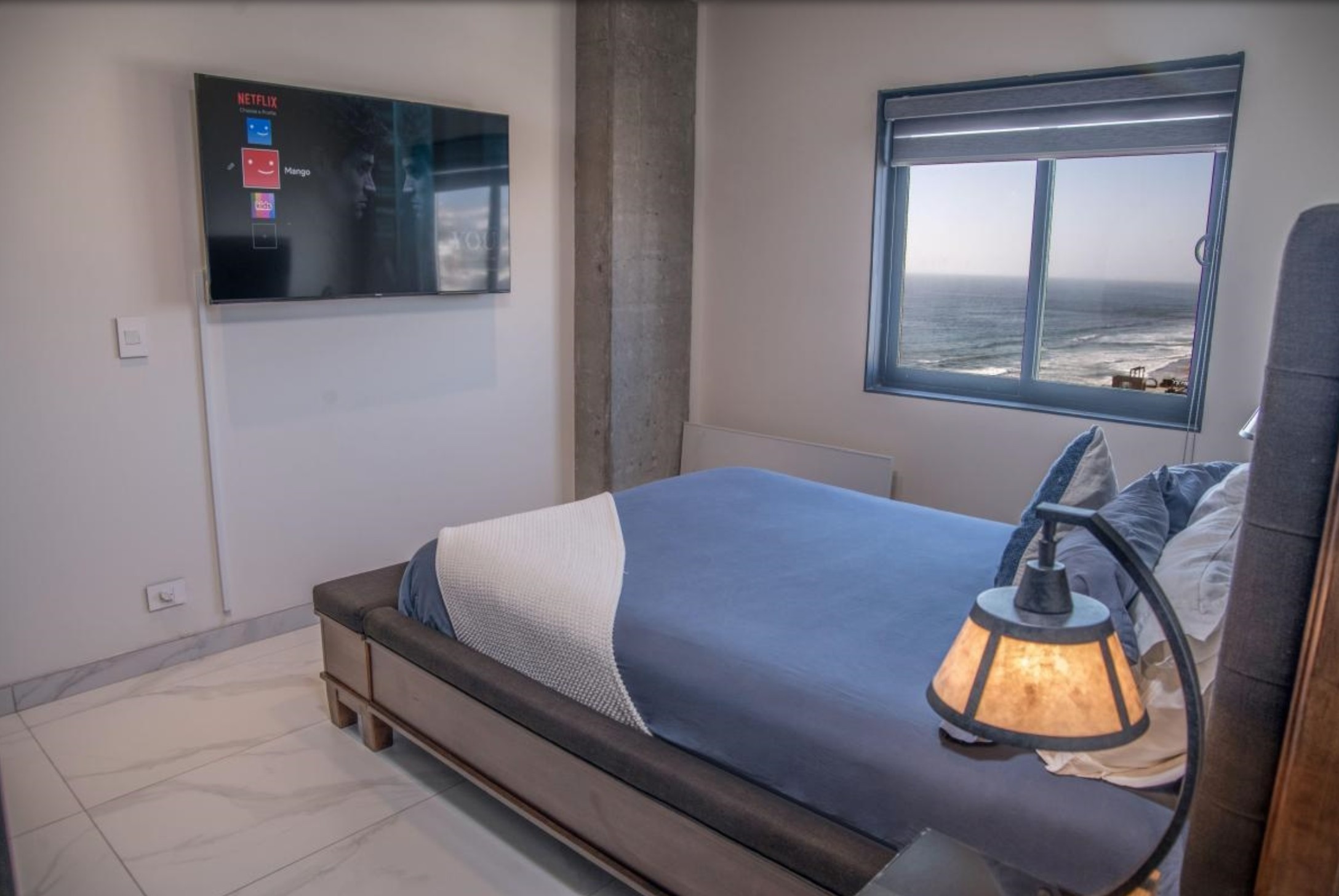 Third bedroom with Pacific Ocean view